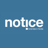 Notice Branded Media logo, Notice Branded Media contact details