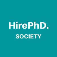 HirePhD. logo, HirePhD. contact details