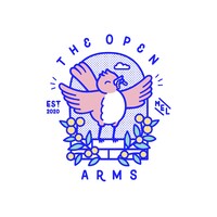 The Open Arms logo, The Open Arms contact details