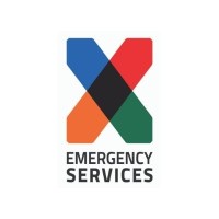 X-Emergency Services logo, X-Emergency Services contact details