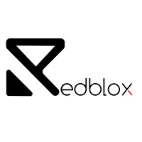 RedBlox.io logo, RedBlox.io contact details