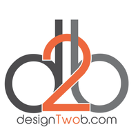 DesignTwoB logo, DesignTwoB contact details