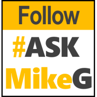 Home of #AskMikeG logo, Home of #AskMikeG contact details