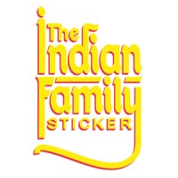 The Indian Family Sticker logo, The Indian Family Sticker contact details