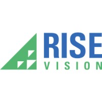 Rise Vision logo, Rise Vision contact details