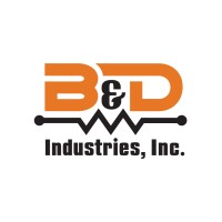 B & D Industries logo, B & D Industries contact details