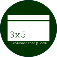 3x5 Leadership logo, 3x5 Leadership contact details