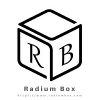 Radium Box logo, Radium Box contact details