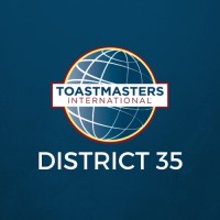 Toastmasters District 35 logo, Toastmasters District 35 contact details