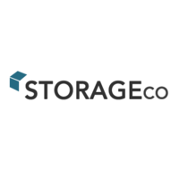 StorageCo logo, StorageCo contact details