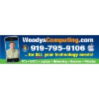 'Woody''s Computing Services' logo, 'Woody''s Computing Services' contact details