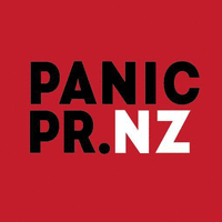 Panic PR.NZ logo, Panic PR.NZ contact details