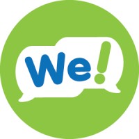 We!™ logo, We!™ contact details