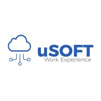 uSoft logo, uSoft contact details