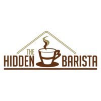 The Hidden Barista logo, The Hidden Barista contact details