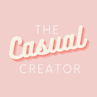 The Casual Creator logo, The Casual Creator contact details