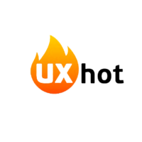 UXhot logo, UXhot contact details