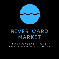 The River Card Market logo, The River Card Market contact details