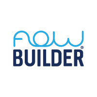 FlowBuilder logo, FlowBuilder contact details