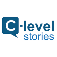 C-level Stories logo, C-level Stories contact details