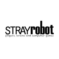 stray robot logo, stray robot contact details