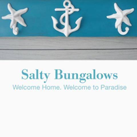 Salty Bungalows logo, Salty Bungalows contact details