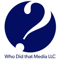 Who Did that Media LLC logo, Who Did that Media LLC contact details