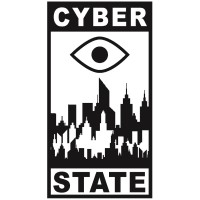 CyberState logo, CyberState contact details