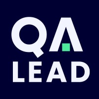 The QA Lead logo, The QA Lead contact details