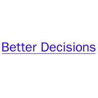 Better Decisions, Inc logo, Better Decisions, Inc contact details