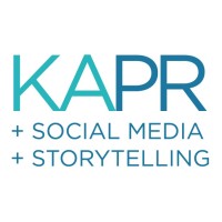 KAPR + Social Media + Storytelling logo, KAPR + Social Media + Storytelling contact details