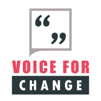 Voice for Change logo, Voice for Change contact details