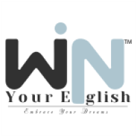 Win Your English™ logo, Win Your English™ contact details