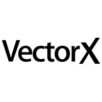 VectorX logo, VectorX contact details