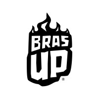 BrasUP logo, BrasUP contact details