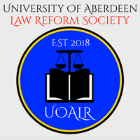 University of Aberdeen Law Reform Society logo, University of Aberdeen Law Reform Society contact details