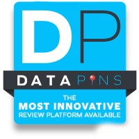 DataPins logo, DataPins contact details