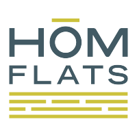 HŌM Flats logo, HŌM Flats contact details