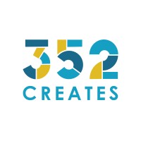 352 Creates logo, 352 Creates contact details