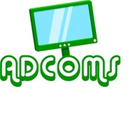 ADCOMS logo, ADCOMS contact details