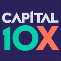 Capital 10x logo, Capital 10x contact details