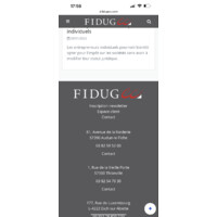 FIDUGEC logo, FIDUGEC contact details