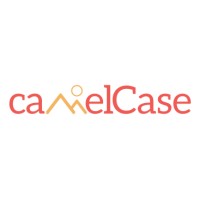 camelCase logo, camelCase contact details