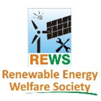 REWS logo, REWS contact details