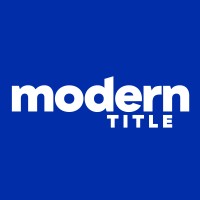 Modern Title logo, Modern Title contact details