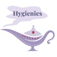 The Hygienies logo, The Hygienies contact details