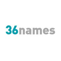 36names logo, 36names contact details