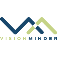 VisionMinder logo, VisionMinder contact details