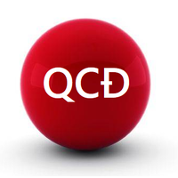 QCData logo, QCData contact details