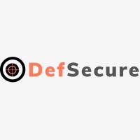 DefSecure logo, DefSecure contact details